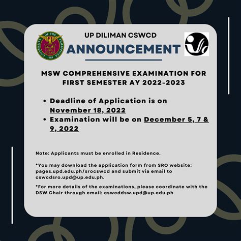ANNOUNCEMENT The Comprehensive .